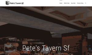 Petestavernsf.com thumbnail