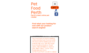 Petfoodperth.com.au thumbnail