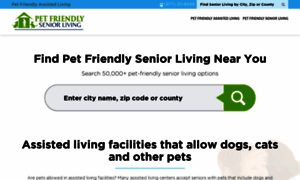 Petfriendlyseniorliving.com thumbnail