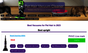 Pethairvacuumcleaner.com thumbnail