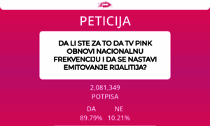 Peticija.pink.rs thumbnail