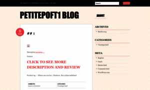 Petitepoft1.wordpress.com thumbnail