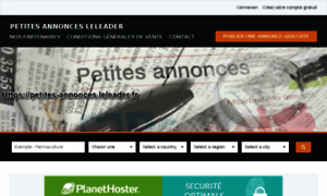 Petites-annonces.leleader.fr thumbnail