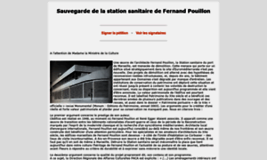 Petition-fernand-pouillon.croapaca.fr thumbnail
