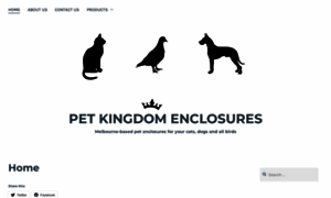 Petkingdomenclosures.com thumbnail