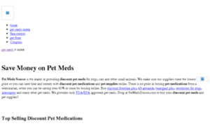 Petmedssource.com thumbnail