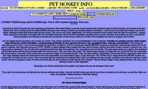 Petmonkeyinfo.com thumbnail