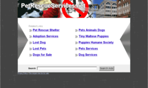 Petrescueservices.net thumbnail