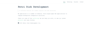 Petridish.dev thumbnail