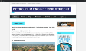 Petroleumengineeringstudent.com thumbnail