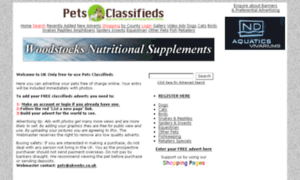 Pets-classifieds.co.uk thumbnail