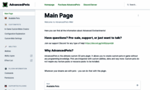 Pets.advancedplugins.net thumbnail