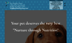 Petshealthychoice.com thumbnail