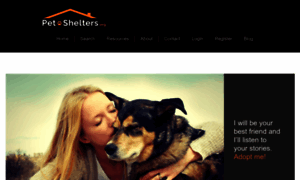 Petshelters.org thumbnail