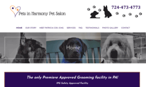 Petsinharmonysalon.com thumbnail