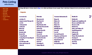 Petslisting.com thumbnail