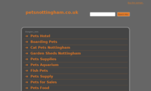 Petsnottingham.co.uk thumbnail