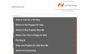 Petsstore.net thumbnail