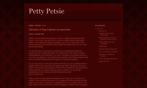 Petty-petsie.blogspot.com thumbnail