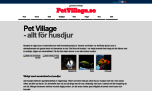 Petvillage.se thumbnail