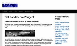 Peugeotclub.dk thumbnail