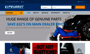 Peugeotpartsforsale.com thumbnail