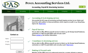 Pevex-accounting.co.uk thumbnail