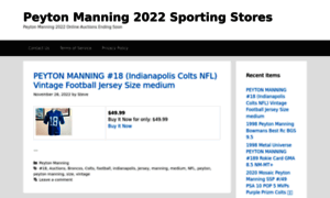 Peytonmanning.sportingstores.net thumbnail