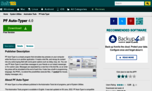 Pf-auto-typer.soft112.com thumbnail