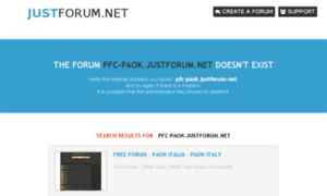 Pfc-paok.justforum.net thumbnail