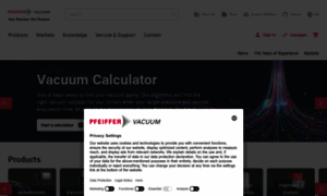 Pfeiffer-vacuum.com thumbnail