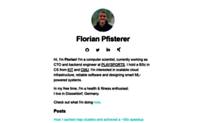 Pfisterer.dev thumbnail