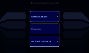 Pflegestation-dr-krueger.de thumbnail