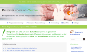Pflegeversicherung-tarif.de thumbnail