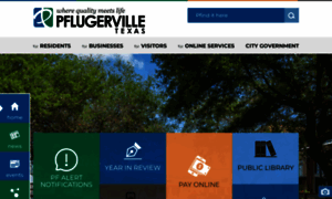 Pflugervilletx.gov thumbnail