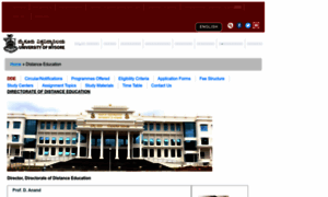 Pgadmissions.uni-mysore.ac.in thumbnail