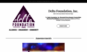 Pgdeltafoundation.org thumbnail