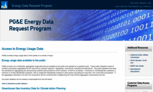 Pge-energydatarequest.com thumbnail