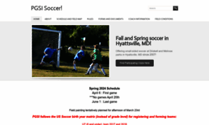 Pgsisoccer.org thumbnail