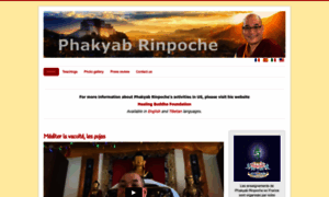 Phakyabrinpoche.org thumbnail