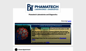 Phamatechcoronavirustesting.as.me thumbnail