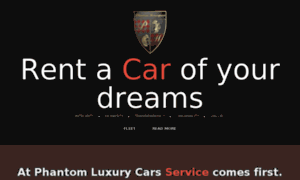 Phantomluxurycars.com thumbnail