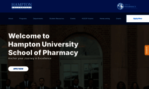 Pharm.hamptonu.edu thumbnail