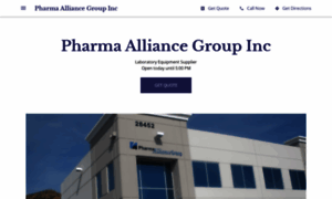 Pharma-alliance-group.business.site thumbnail