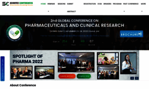 Pharmaceutical.scientexconference.com thumbnail