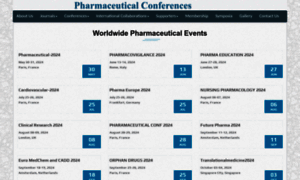 Pharmaceuticalconferences.com thumbnail