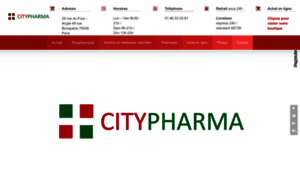 Pharmacie-paris-citypharma.fr thumbnail