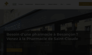 Pharmacie-saintclaude-besancon.fr thumbnail