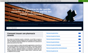 Pharmaciedegarde.co thumbnail