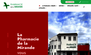 Pharmaciedelamirande.fr thumbnail